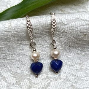 Corazón Facetado Lapislázuli