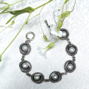 Pulsera Perla Nocturna